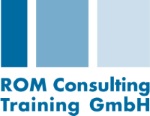 Logo and link for ROM Consulting & Training GmbH